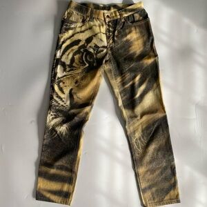 Vintage Roberto Cavalli Tiger Pants